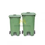 Mobile Garbage Foot Pedal Waste Bin