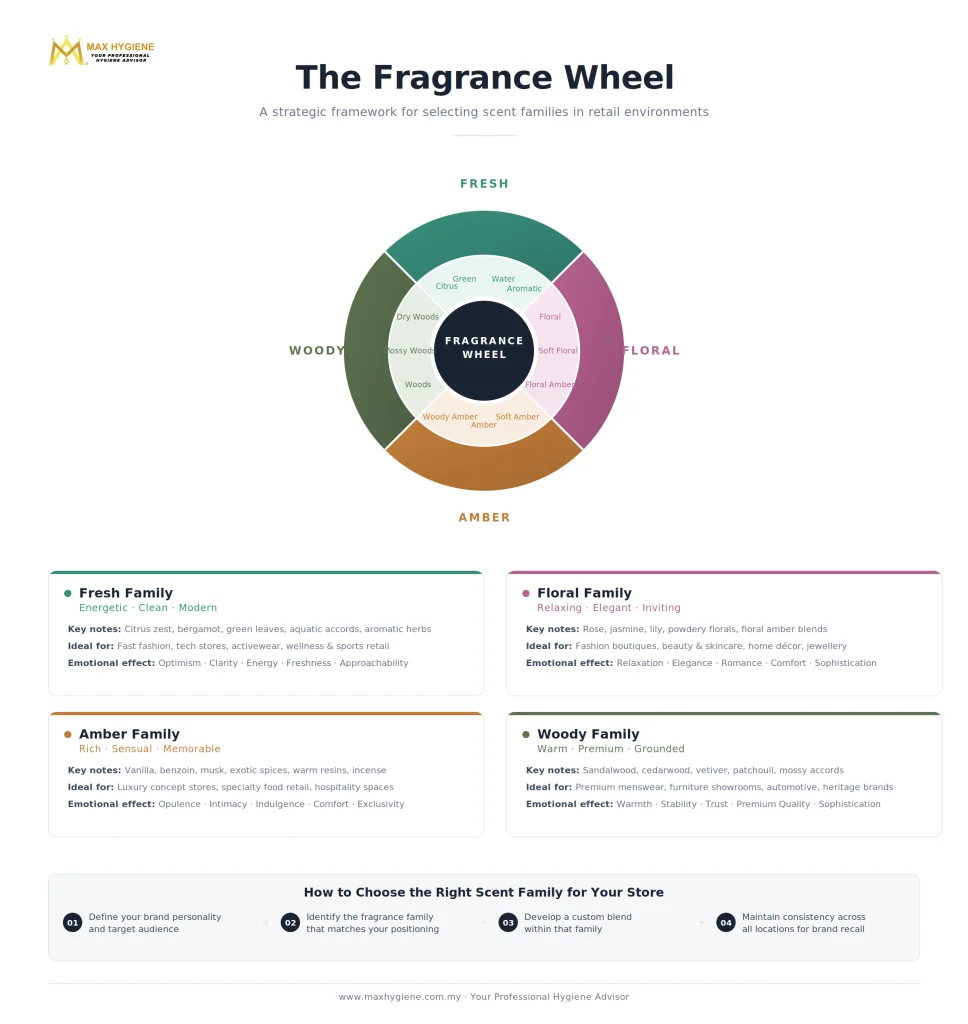 Fragrance Wheel Infographic